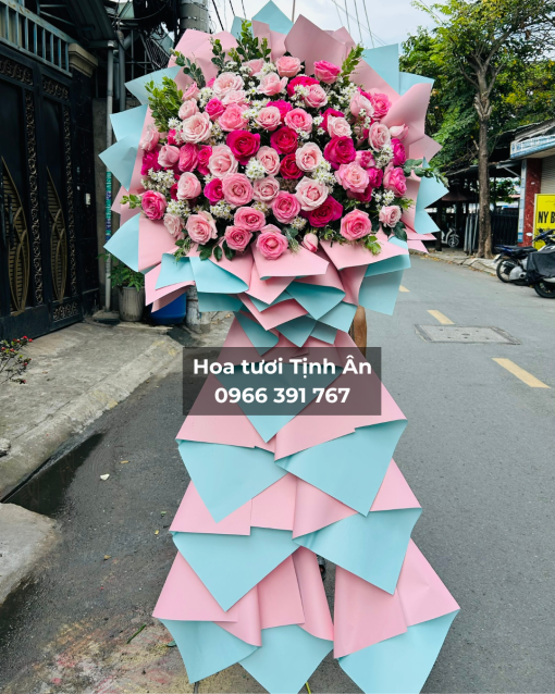 Kệ hoa chúc mừng - Đại cát đại lợi