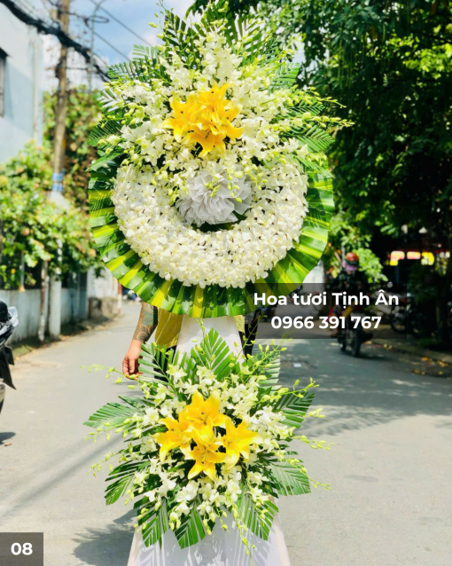 Vòng Hoa Viếng TA55