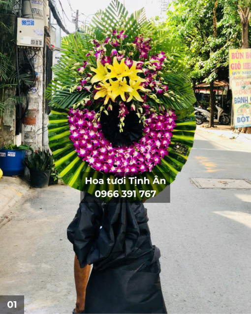 dat hoa vieng - Shop Hoa Tươi Tịnh Ân Quận 12