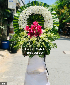 Vòng Hoa Viếng TA09