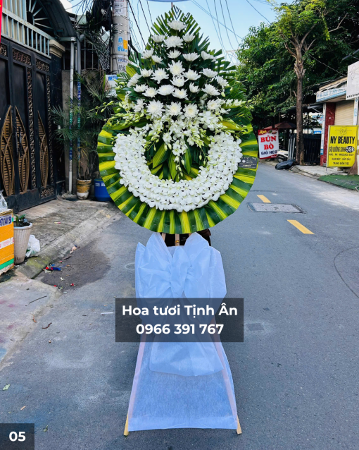Vòng Hoa Viếng TA25
