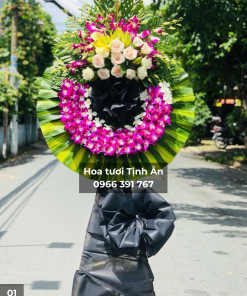 Vòng Hoa Viếng TA04