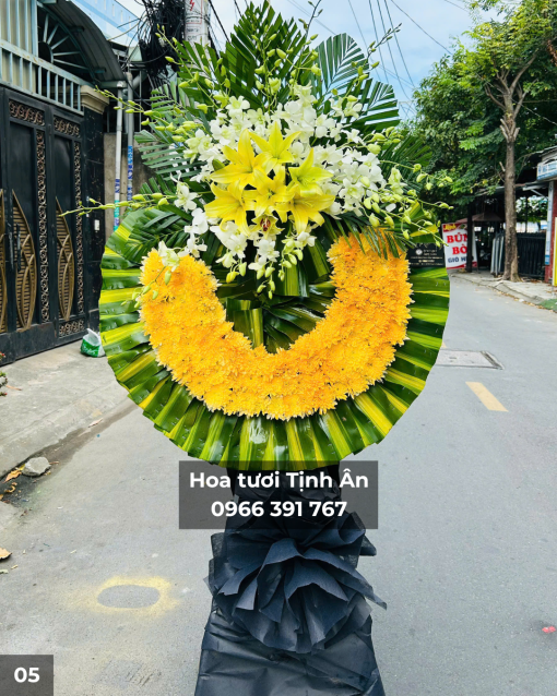 Vòng Hoa Viếng TA10